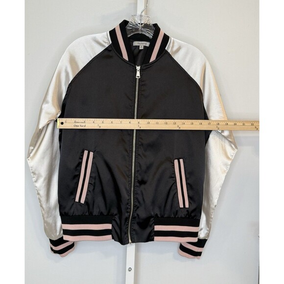 Papaya Los Angeles California Bomber Jacket Women’s M Satin Varsity Embroidered - Picture 4 of 10